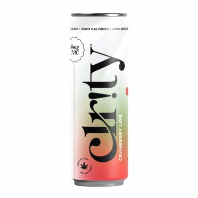 Cranberry Lime THC Seltzer