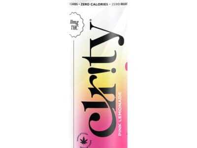 Pink lemonade THC seltzer