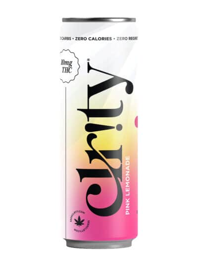 Pink lemonade THC seltzer