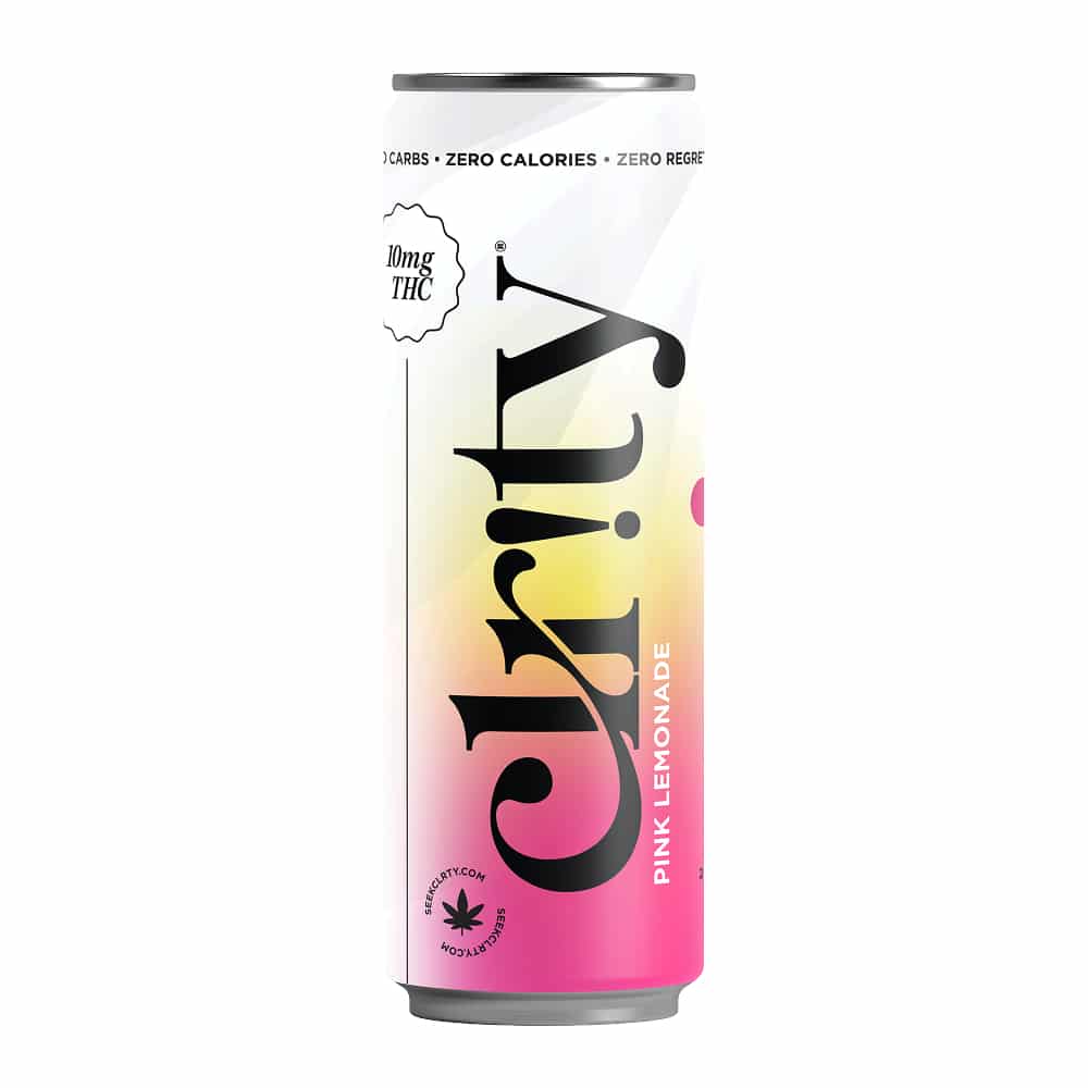 Pink lemonade THC seltzer