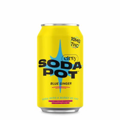SodaPot Blue Ginger THC Soda