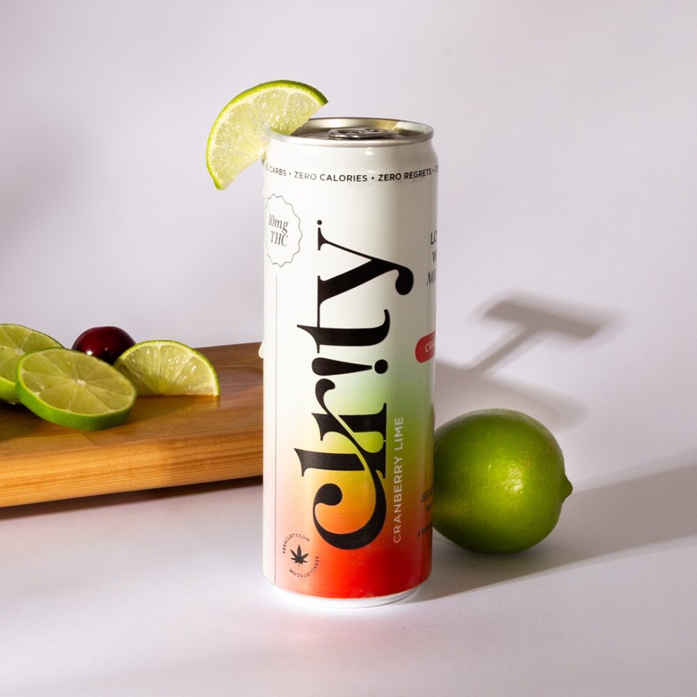 Cranberry Lime THC Seltzer - Image 2